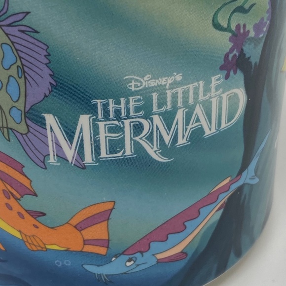 Disney The Little Mermaid Original Animated Movie Coffee Cup Mug Made in Japan - Picture 5 of 9